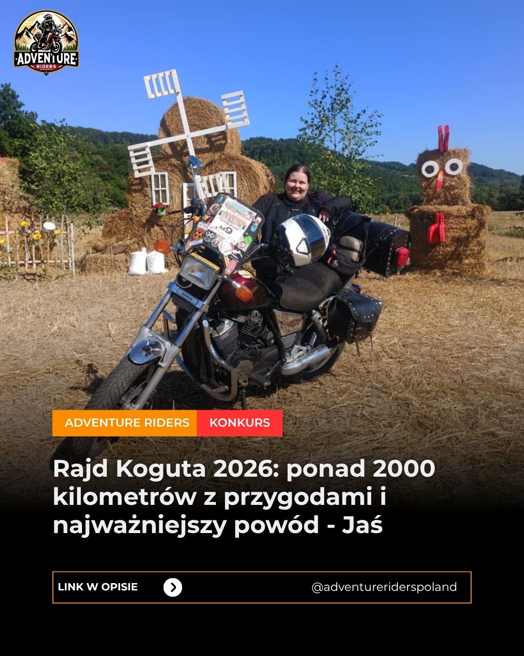 <a href="https://adventureriders.pl/2026-rajd-koguta-2026-ponad-2000-kilometrow-z-przygodami-i-najwazniejszy-powod-jas_katarzyna_niemiec/" target="_blank">Zobacz podróż: Rajd Koguta 2026: ponad 2000 kilometrów z przygodami i najważniejszy powód - Jaś - Katarzyna Niemiec</a>