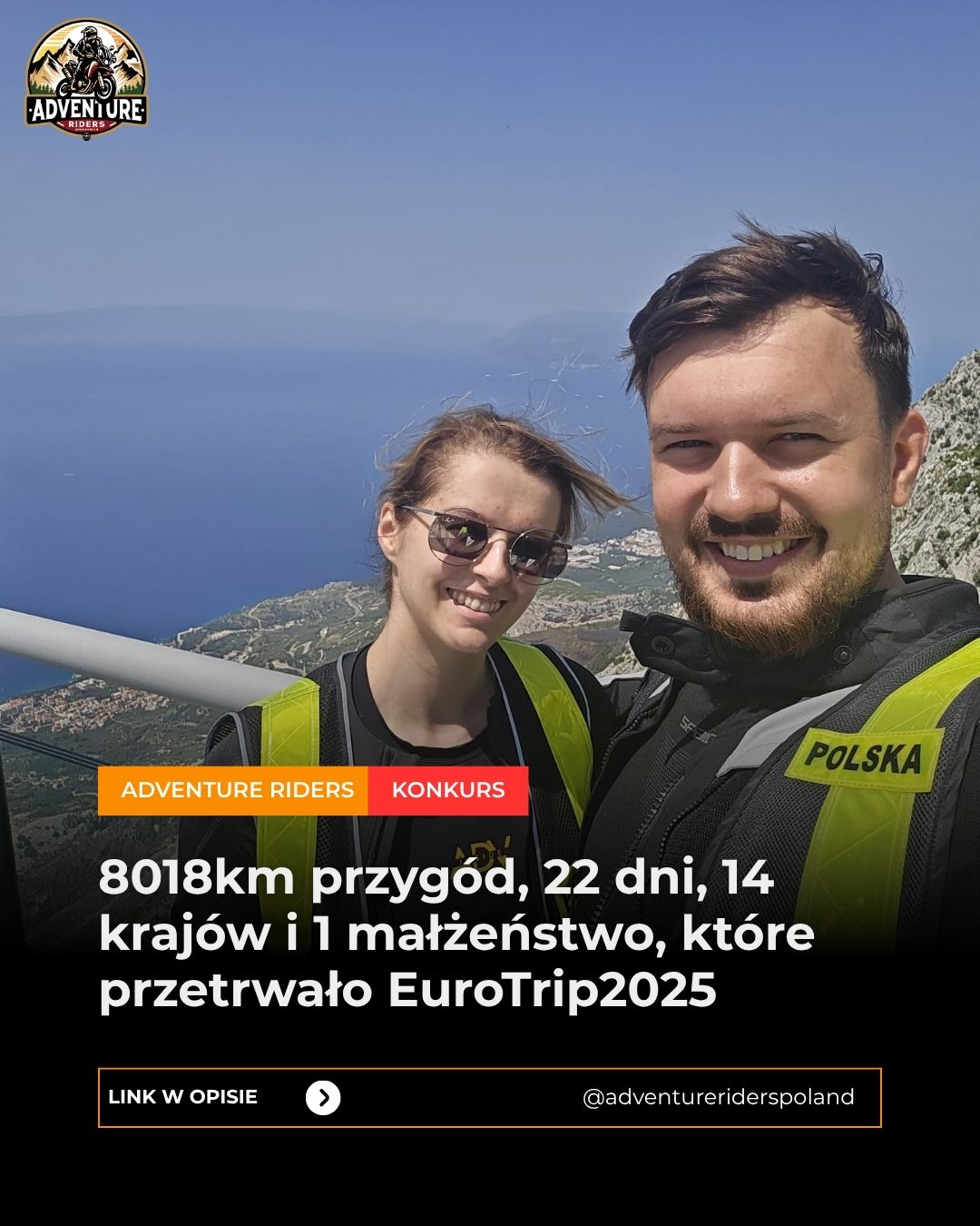 <a href="https://adventureriders.pl/2026-8018km-przygod-22-dni-14-krajow-i-1-malzenstwo-ktore-przetrwalo-eurotrip2025_katarzyna_poplawska/" target="_blank">Zobacz podróż: 8018km przygód, 22 dni, 14 krajów i 1 małżeństwo, które przetrwało EuroTrip2025 - Katarzyna Popławska</a>