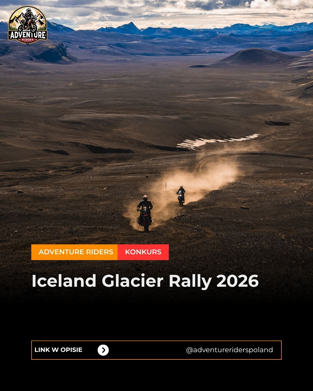 <a href="https://adventureriders.pl/2026-iceland-glacier-rally-2026_kuba_siudut/" target="_blank">Zobacz podróż: Iceland Glacier Rally 2026 - Kuba Siudut</a>