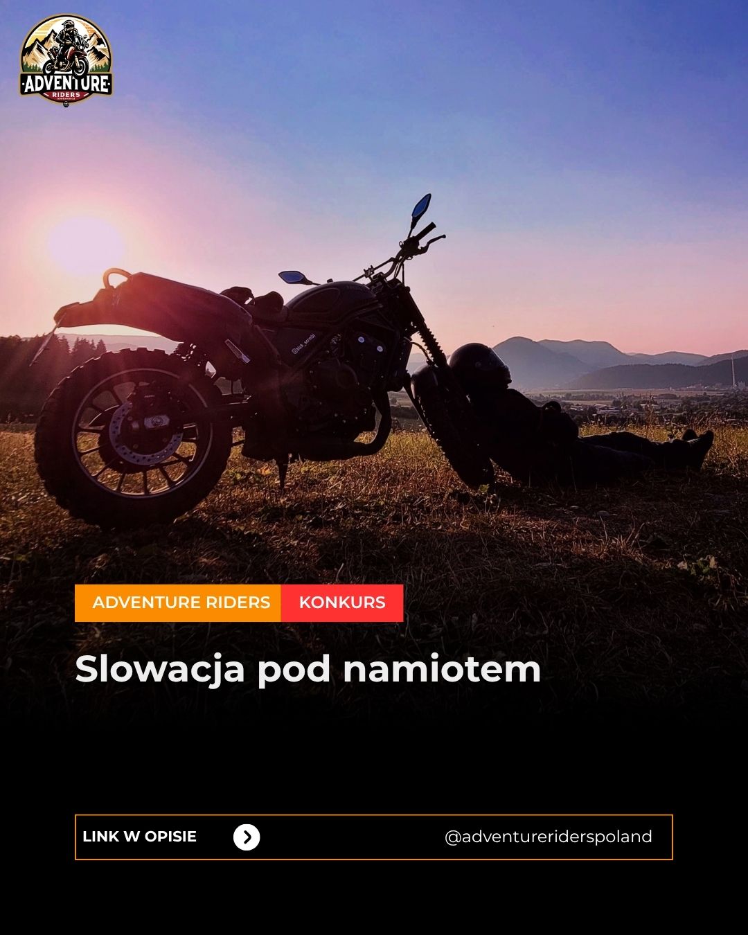 <a href="https://adventureriders.pl/2026-slowacja-pod-namiotem_marcin_lukiewicz/" target="_blank">Zobacz podróż: Slowacja pod namiotem - Marcin Łukiewicz</a>