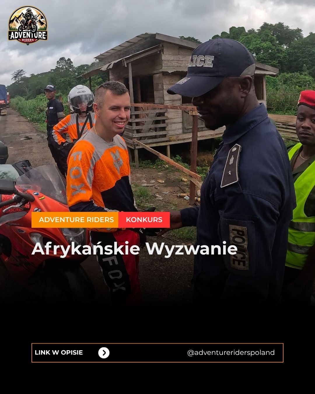 <a href="https://adventureriders.pl/2026-afrykanskie-wyzwanie_patryk_lyczynski/" target="_blank">Zobacz podróż: Afrykańskie Wyzwanie - Patryk Łyczyński</a>